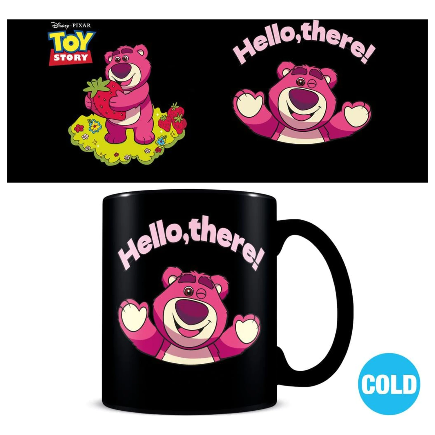 Toy Story Lotso šalica mijenja boju toplinom fotografija proizvoda