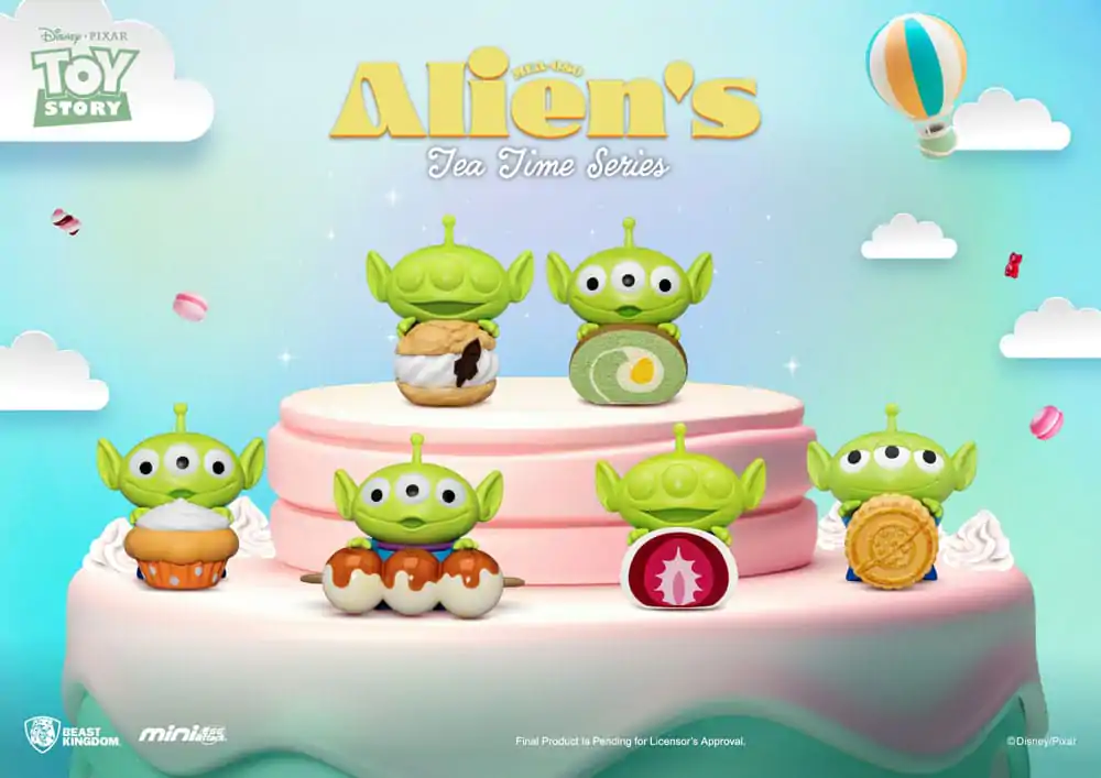 Toy Story Mini Egg Attack Figures Alien's Tea Time Series Set Figurice 10 cm fotografija proizvoda