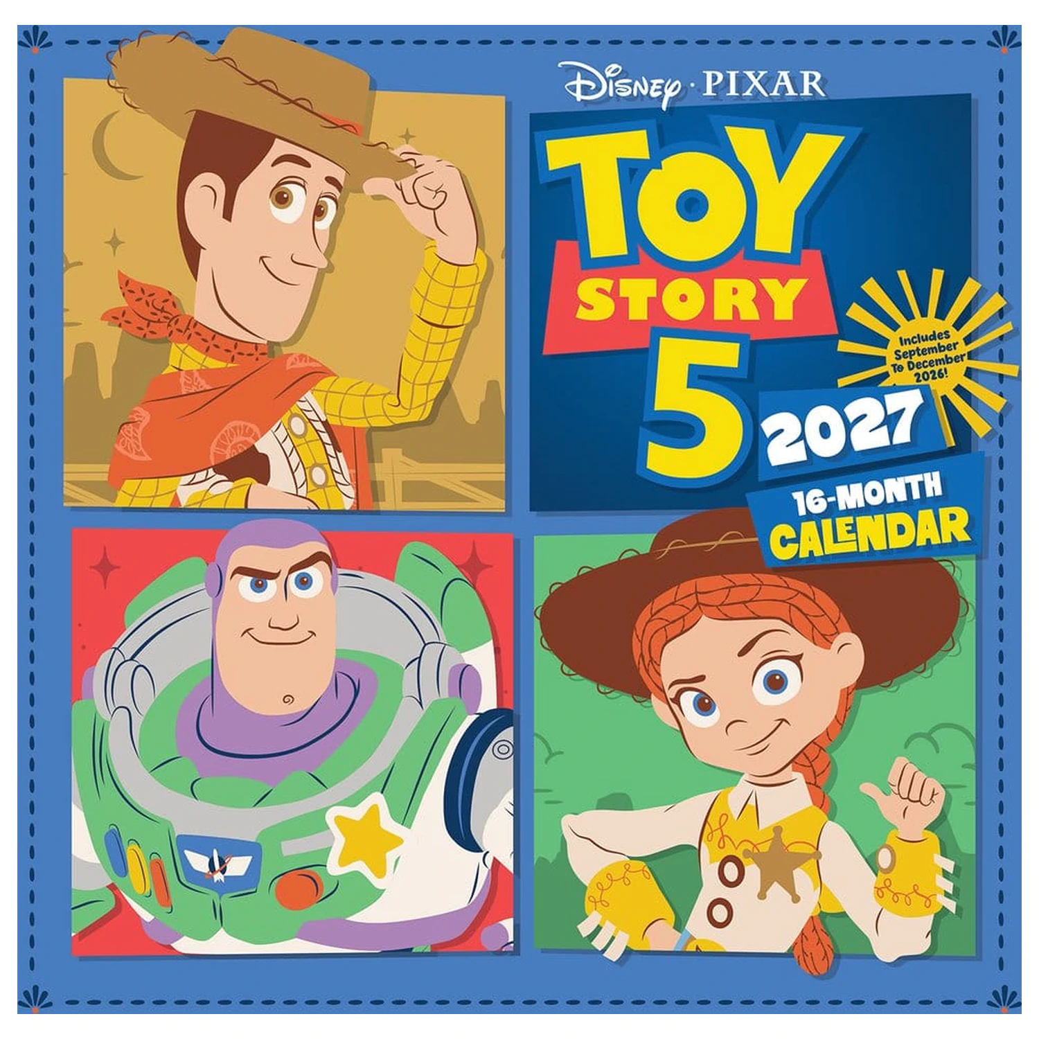 Toy Story kalendar 2027 30 x 30 cm fotografija proizvoda