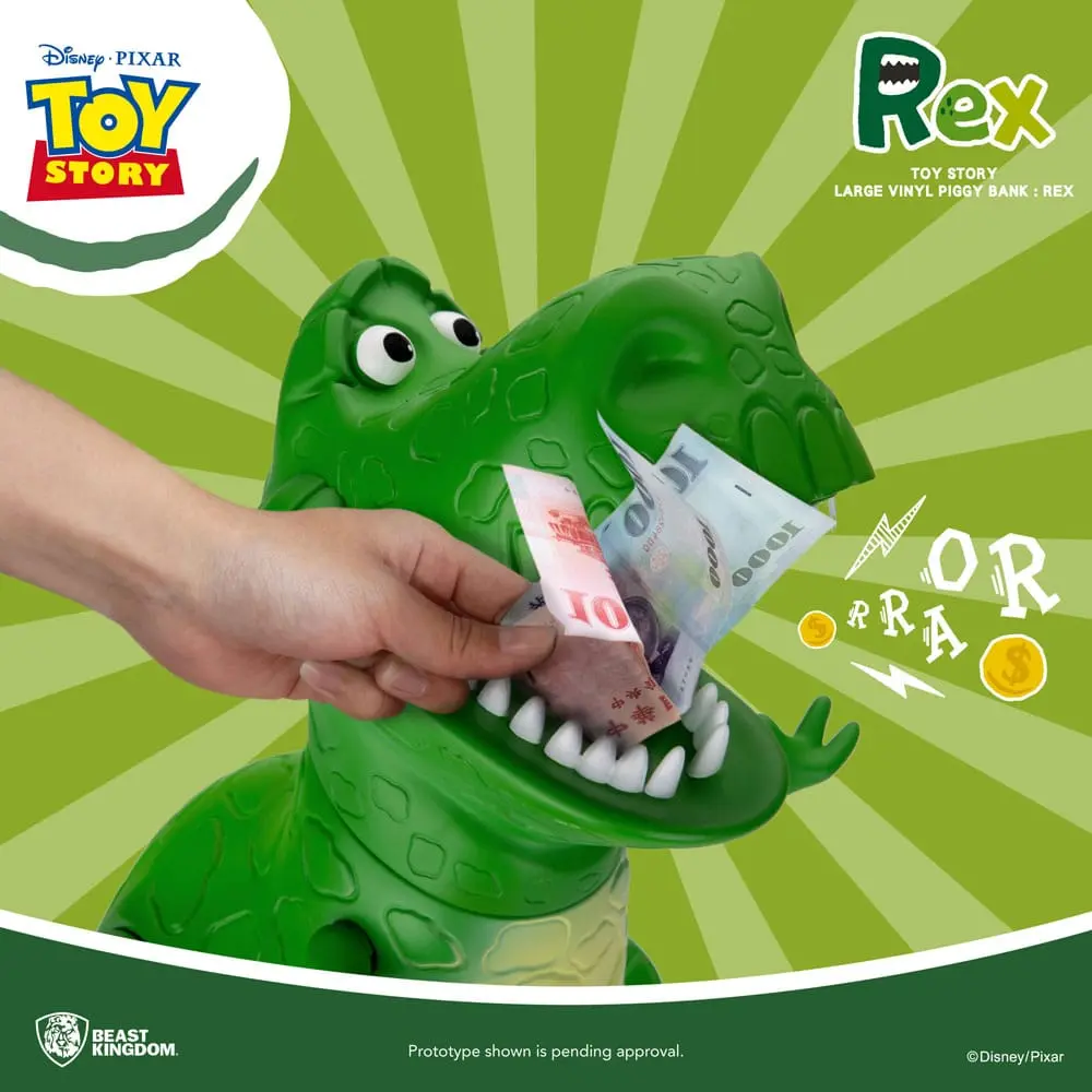 Toy Story Vinilna kasica Rex 46 cm fotografija proizvoda