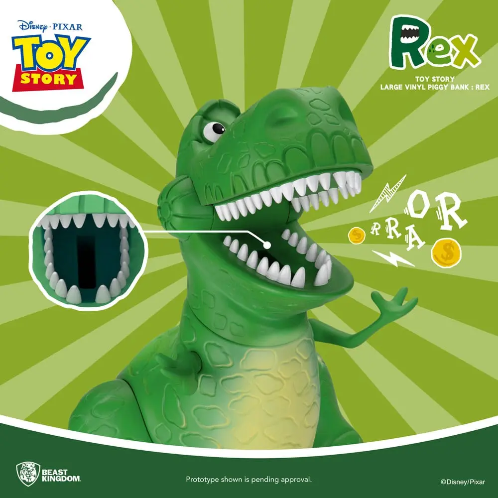 Toy Story Vinilna kasica Rex 46 cm fotografija proizvoda