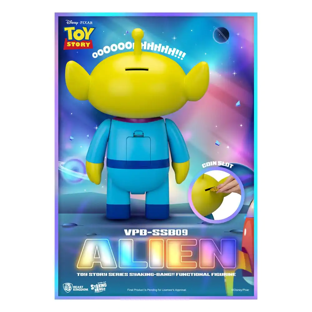 Toy Story Syaking Bang Series PVC kasica Alien 33 cm fotografija proizvoda
