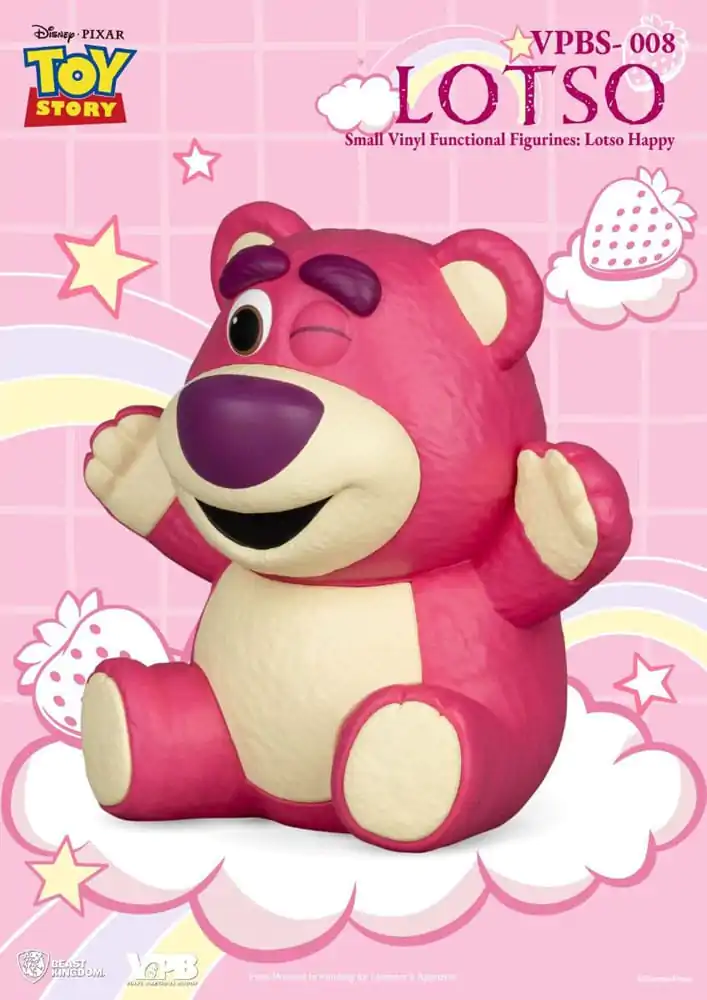 Toy Story kasica prasica od vinila Lotso Happy verzija 25 cm fotografija proizvoda