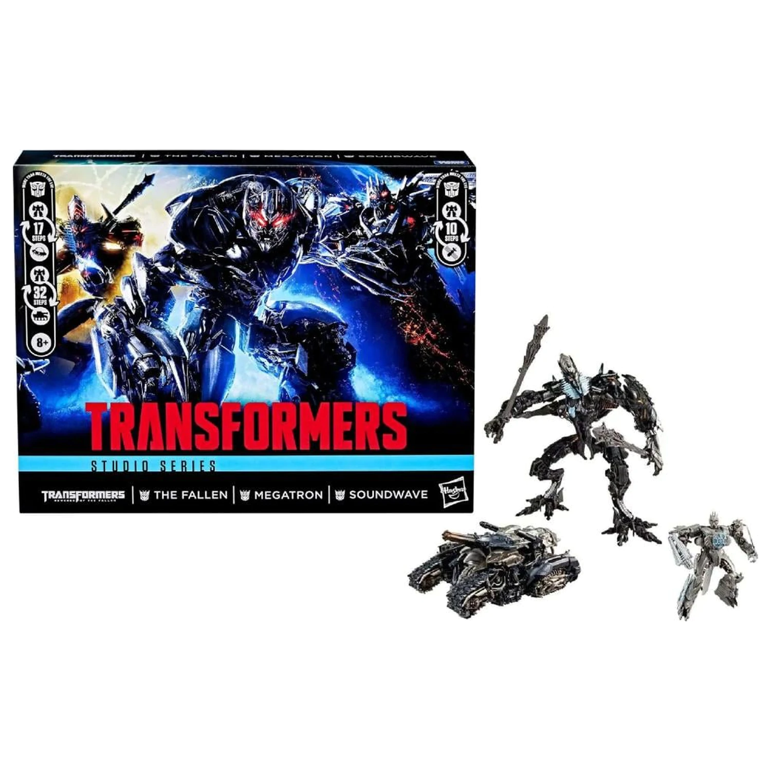 Transformers 2: The Fallen, Megatron & Soundwave set od 3 figurice fotografija proizvoda
