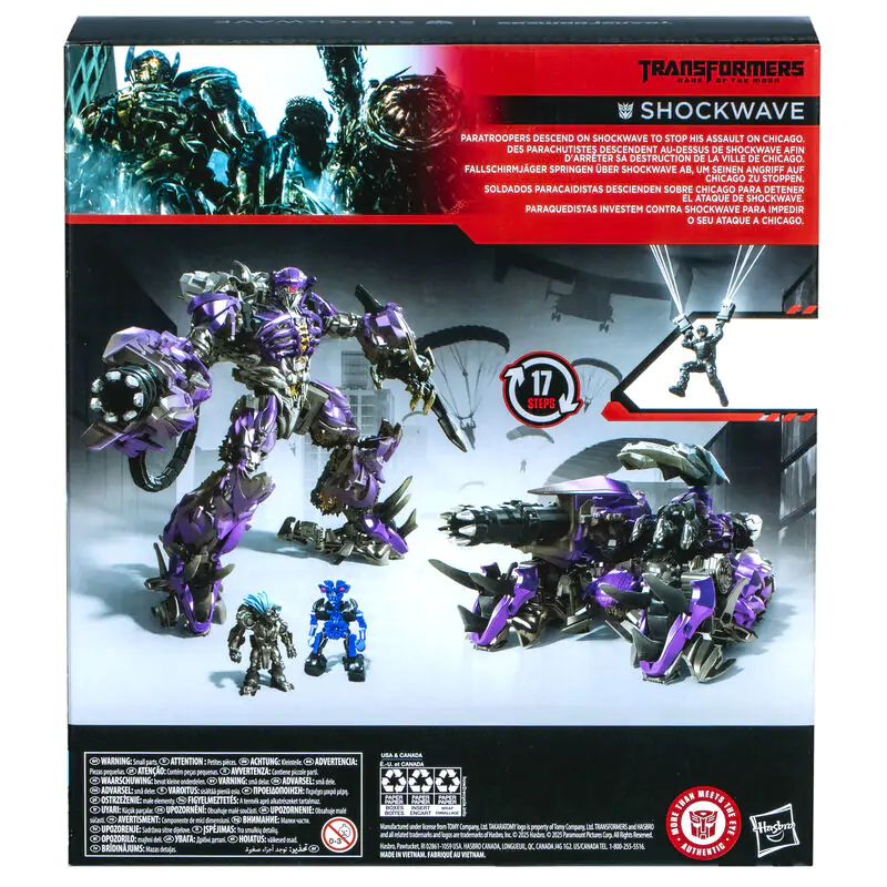 Transformers Age of Extinction Studio Series Shockwave figura 21cm fotografija proizvoda