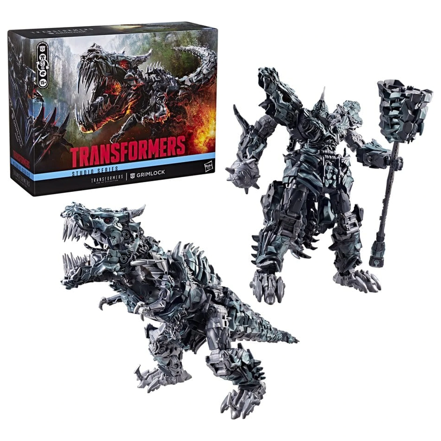Transformers: Age of Extinction Studio Series Titan klasa akcijska figura Grimlock 38 cm fotografija proizvoda