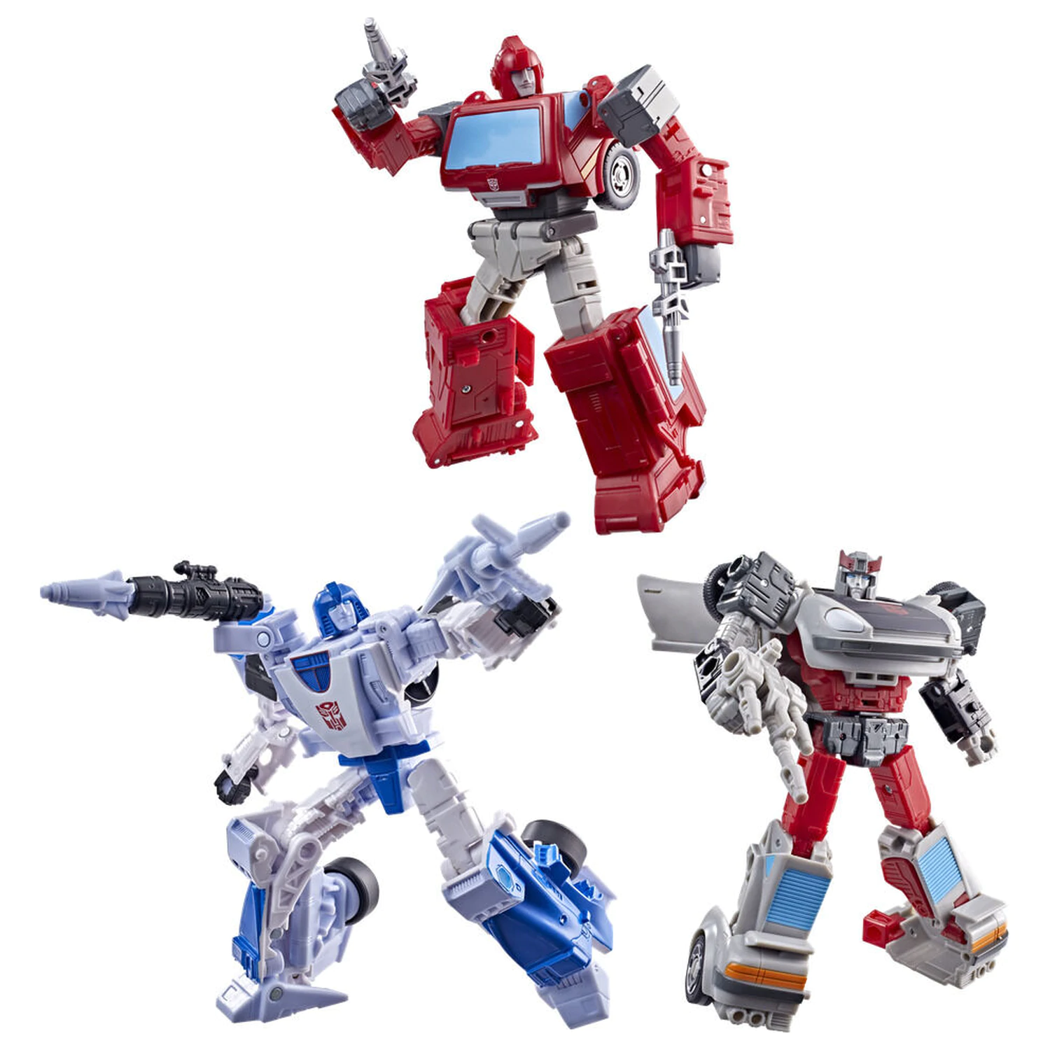 Transformers Age of the Primes Autobot Mirage & Ironhide & Bluestreak set od 3 figure 13-15 cm fotografija proizvoda