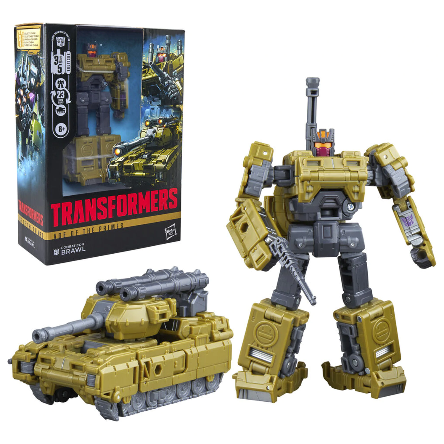 Transformers Age of the Primes Brawl Combaticon figura 14 cm fotografija proizvoda