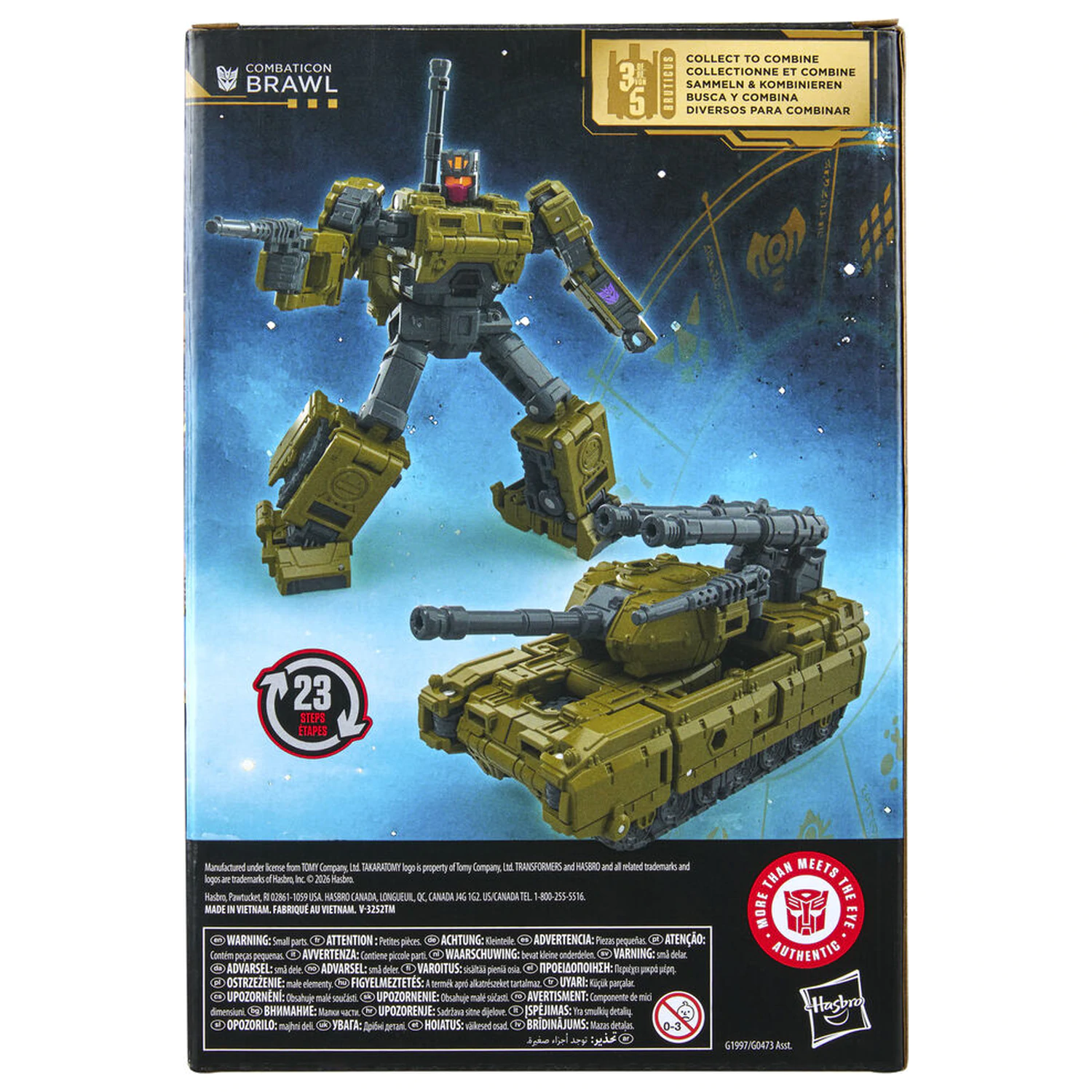 Transformers Age of the Primes Brawl Combaticon figura 14 cm fotografija proizvoda