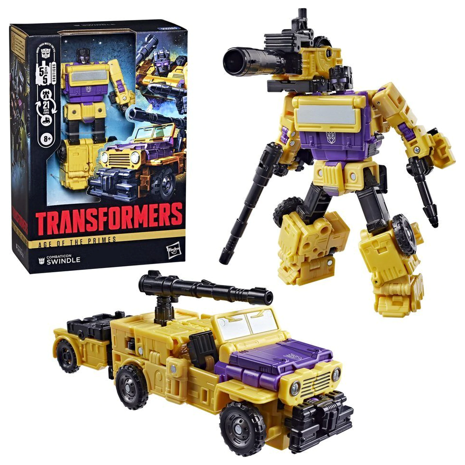 Transformers Age Of The Primes Combaticon Swindle figura 16.5cm fotografija proizvoda