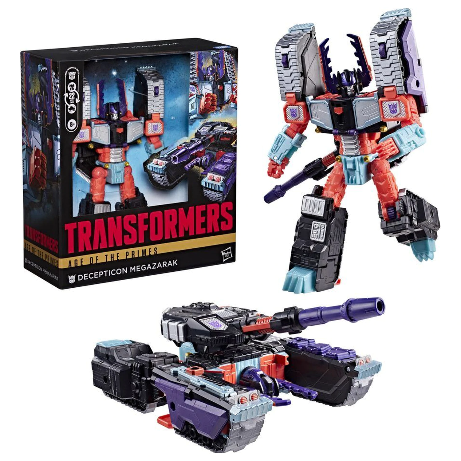 Transformers Age Of The Primes Decepticon Megazarak figura 19cm fotografija proizvoda