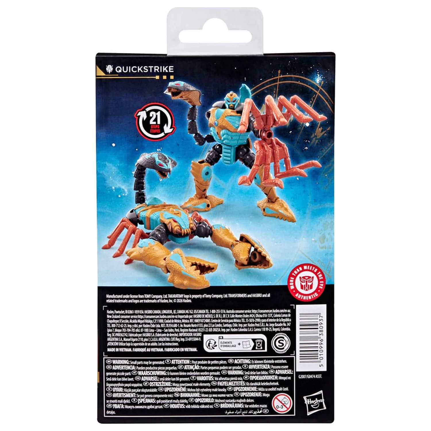 Transformers Age of the Primes Deluxe Class akcijska figura Quickstrike 14 cm fotografija proizvoda