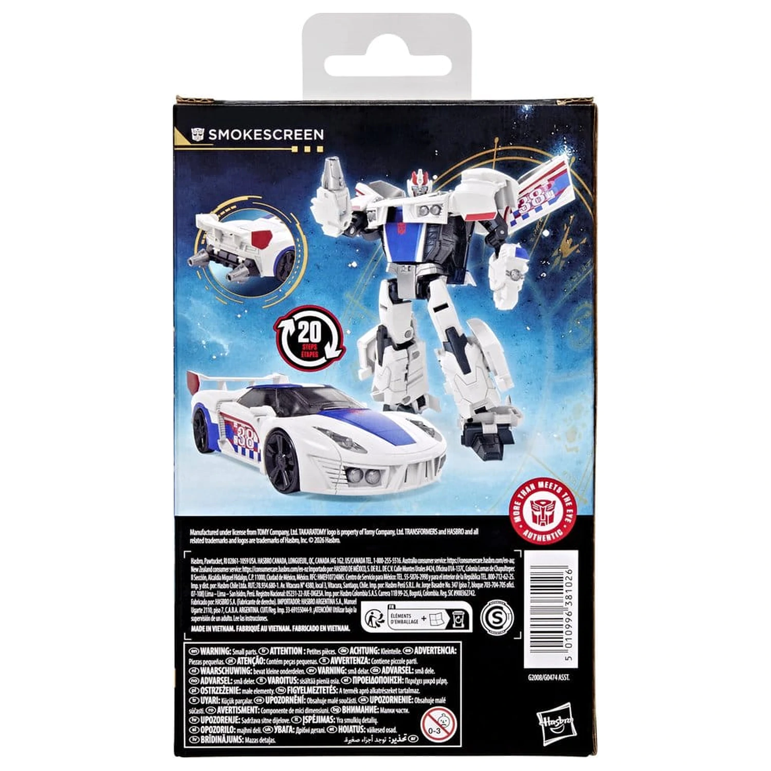 Transformers Age of the Primes Deluxe Class akcijska figura Smokescreen 13 cm fotografija proizvoda