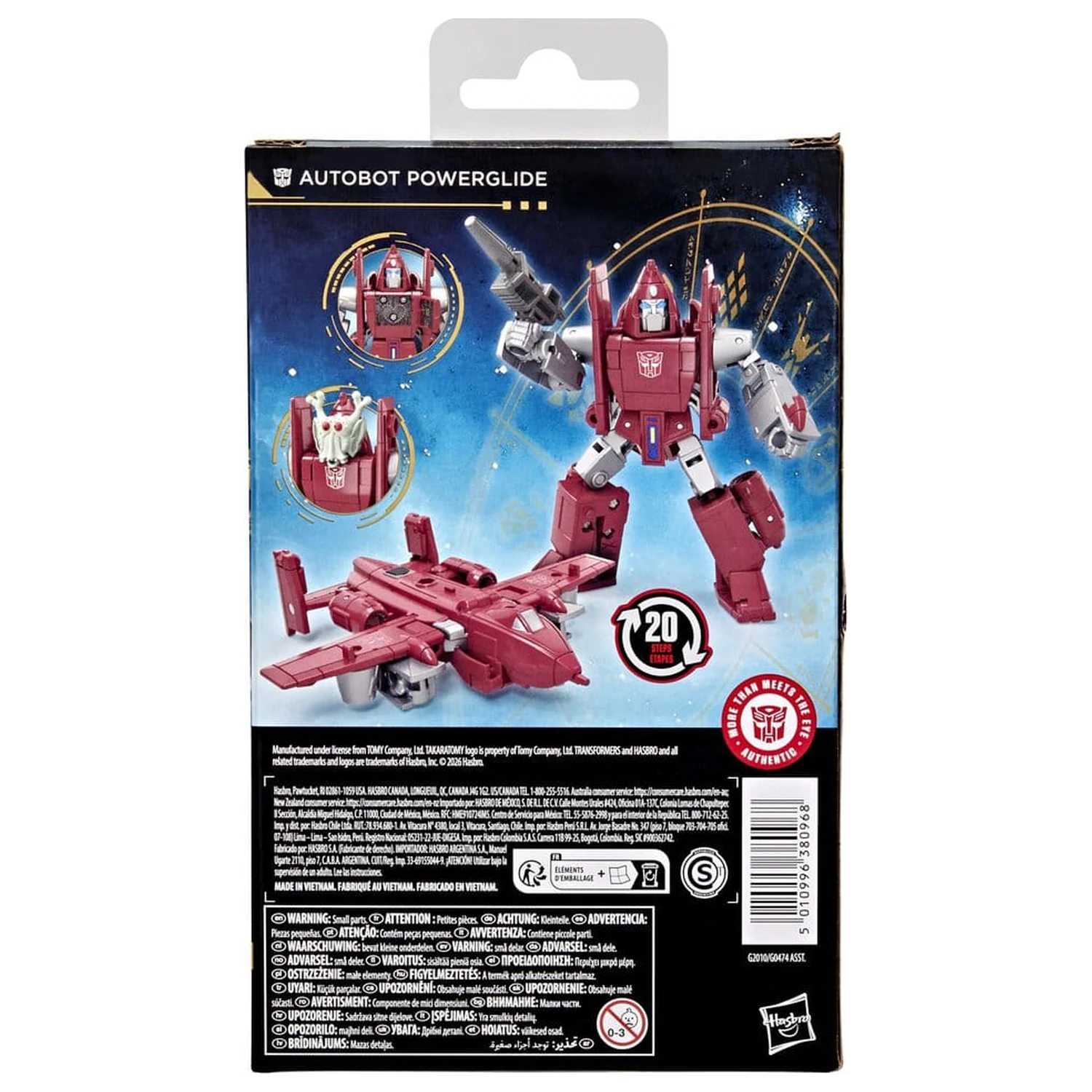 Transformers Age of the Primes Deluxe Class akcijska figura Autobot Powerglide 11 cm fotografija proizvoda
