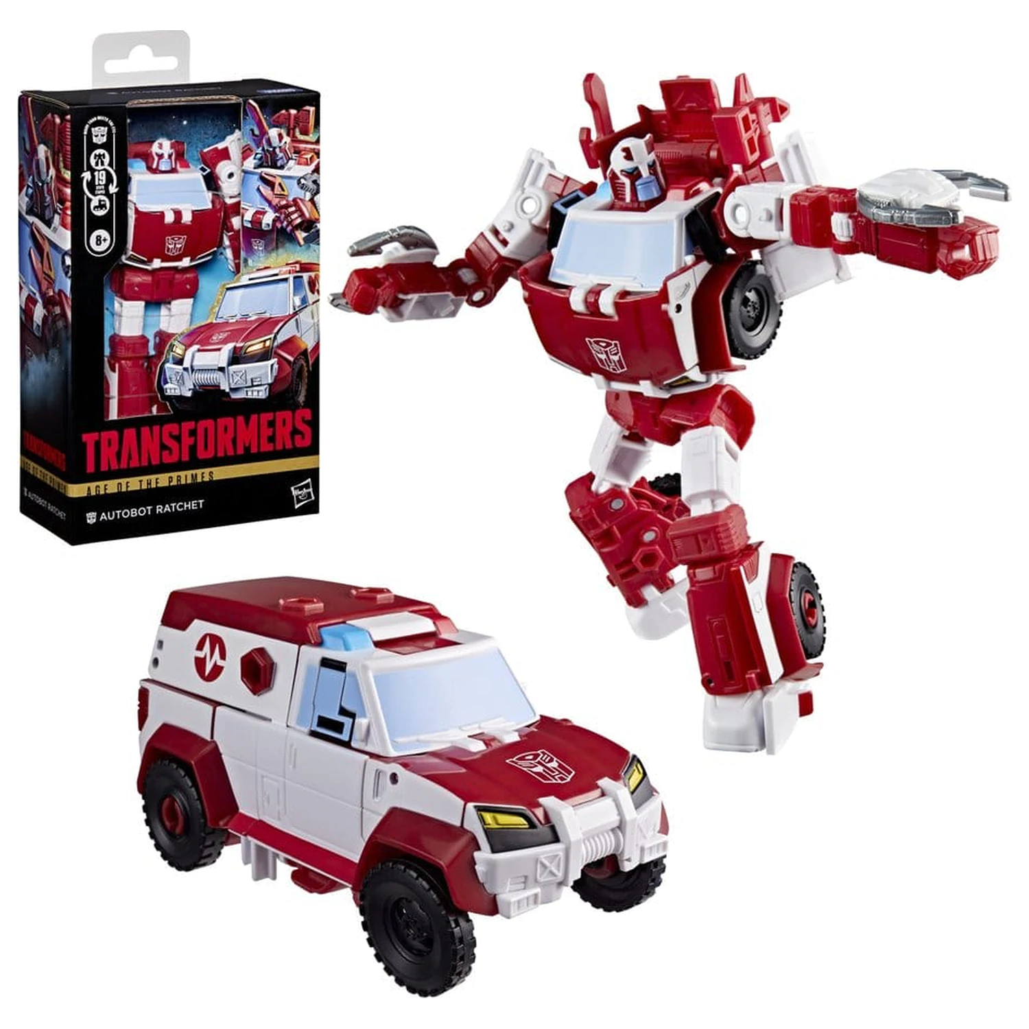 Transformers Age of the Primes Deluxe Class akcijska figura Autobot Ratchet 15 cm fotografija proizvoda