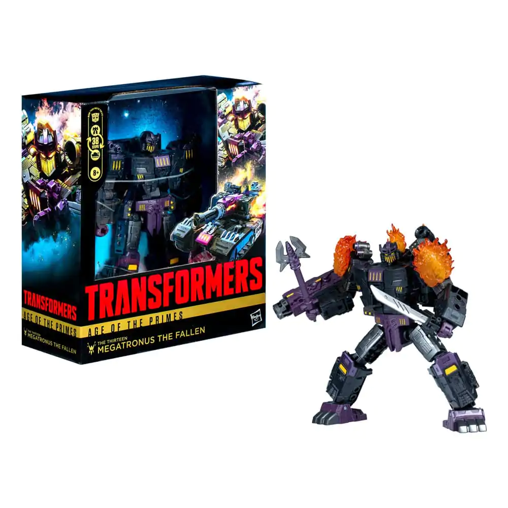 Transformers Age of the Primes Leader Class akcijska figura The Thirteen Megatronus the Fallen 19 cm fotografija proizvoda