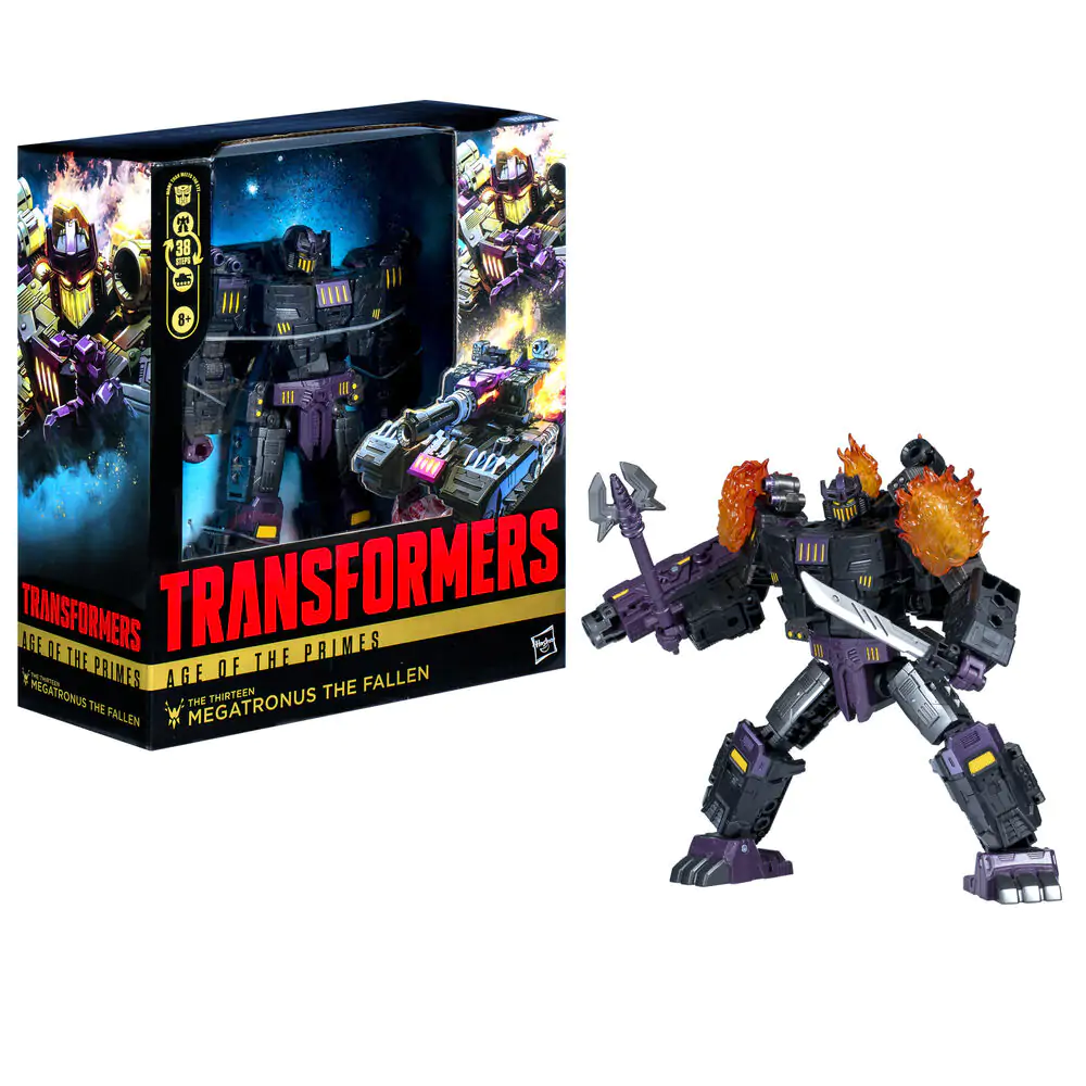 Transformers Age of the Primes The Thirteen Megatronus the Fallen figura 19 cm fotografija proizvoda