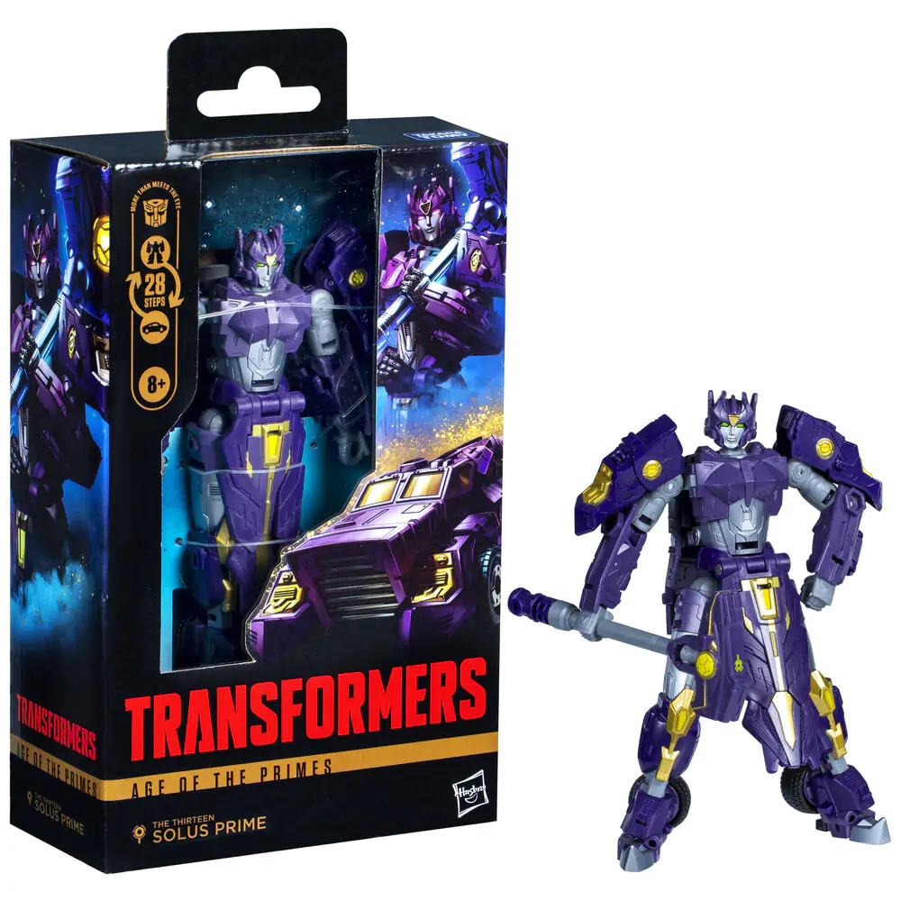 Transformers Age of the Primes The Thirteen Solus Prime figura 14 cm fotografija proizvoda