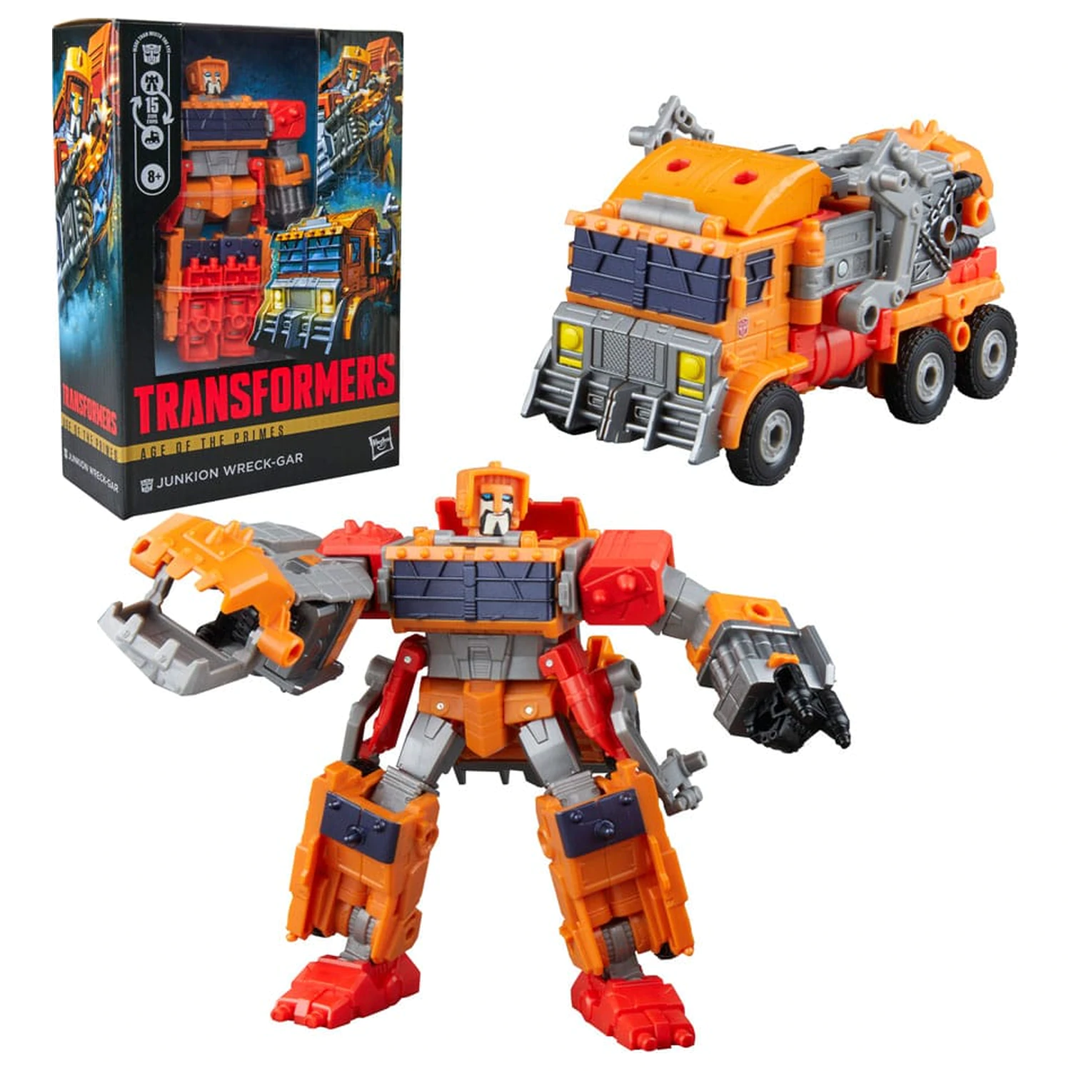 Transformers Age of the Primes Voyager klasa akcijska figura Junkion Wreck-Gar 18 cm fotografija proizvoda