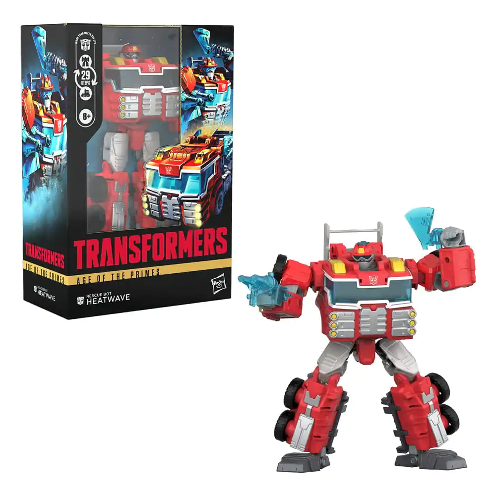 Transformers Age of the Primes Voyager Class akcijska figura Rescue Bot Heatwave 18 cm fotografija proizvoda