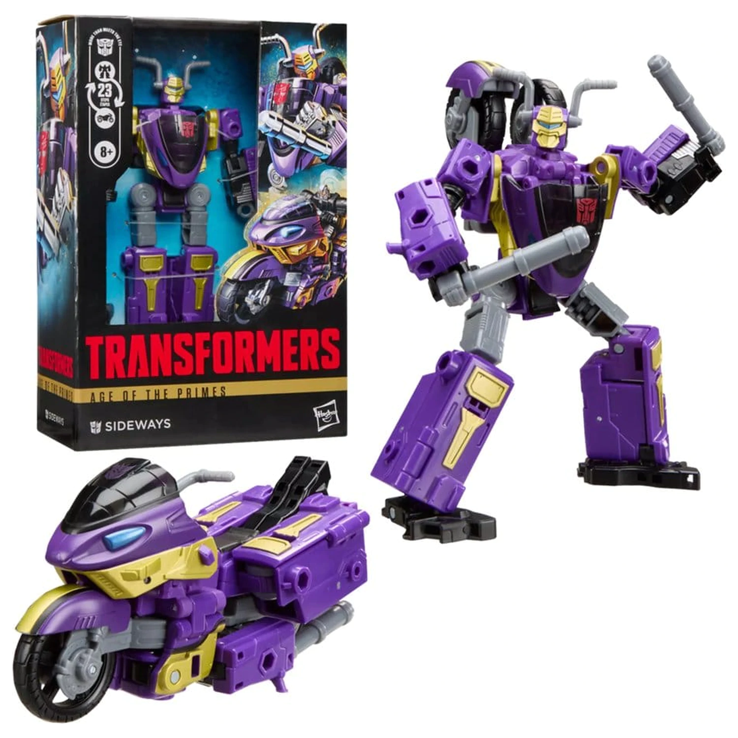 Transformers Age of the Primes Voyager klasa akcijska figura Sideways 14 cm fotografija proizvoda