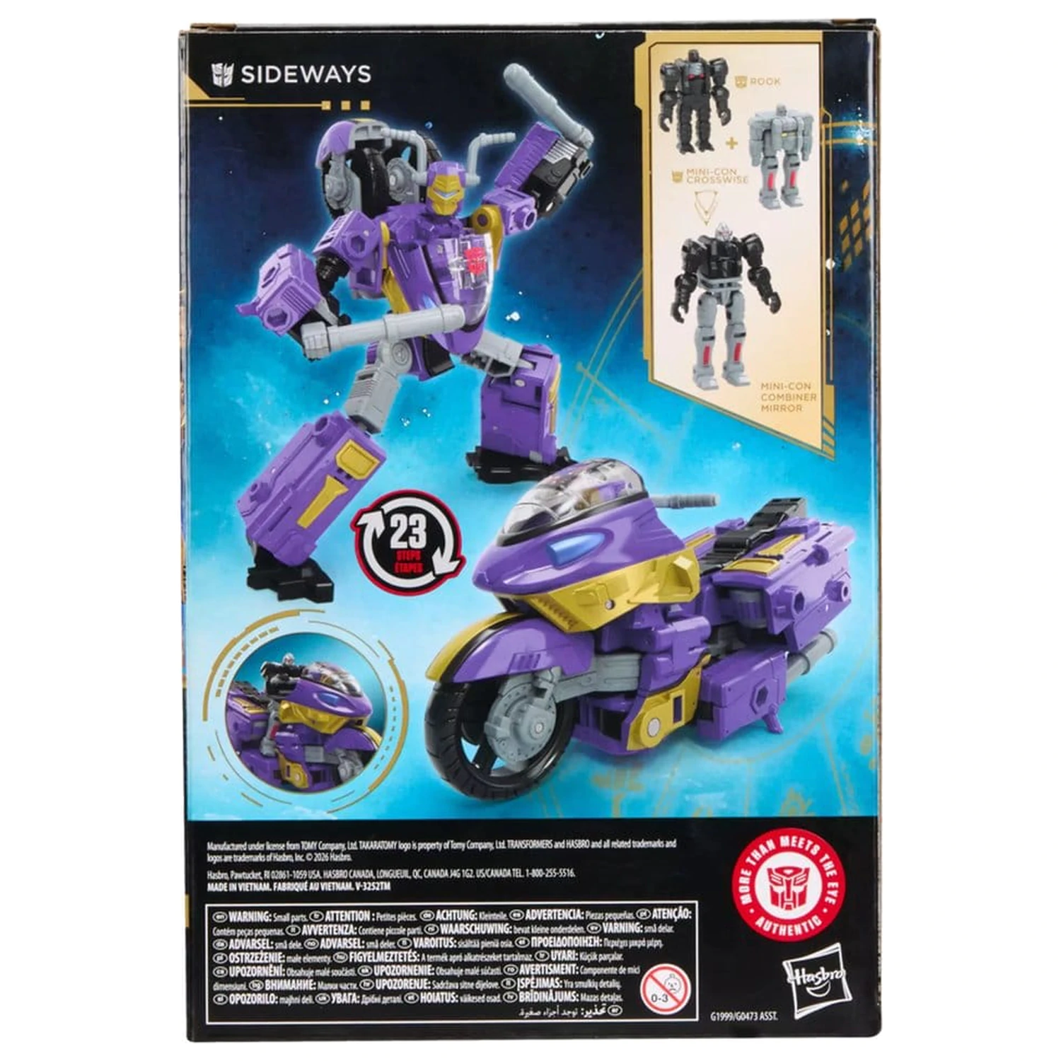 Transformers Age of the Primes Voyager klasa akcijska figura Sideways 14 cm fotografija proizvoda