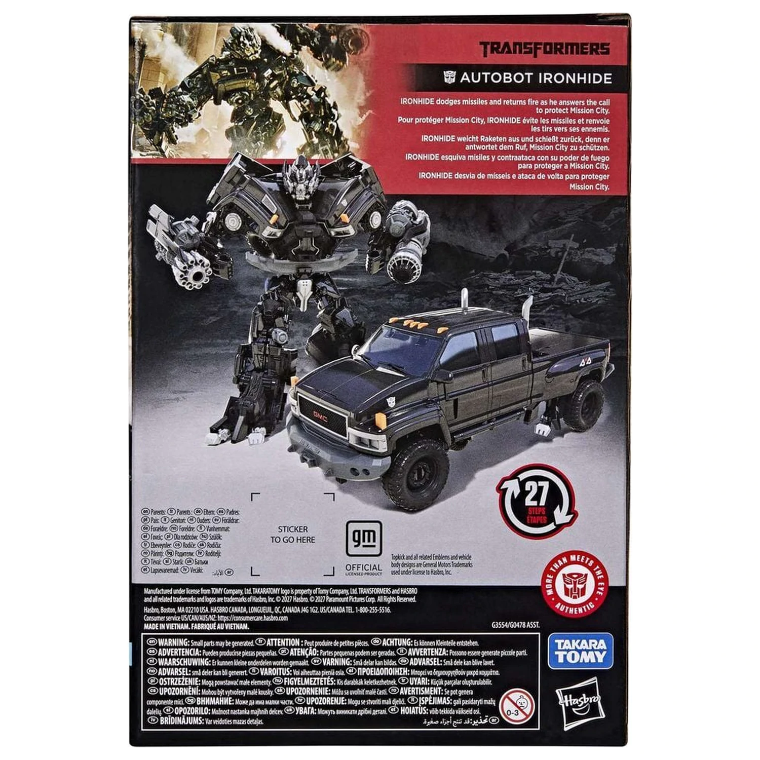 Transformers Autobot Ironhide figura 16,5 cm fotografija proizvoda