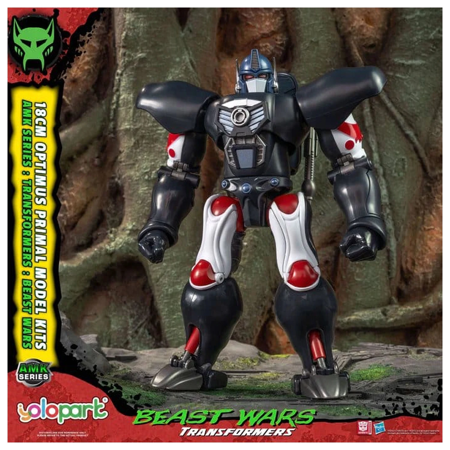 Transformers: Beast Wars AMK Series Plastični Model Kit Optimus Primal 18 cm fotografija proizvoda