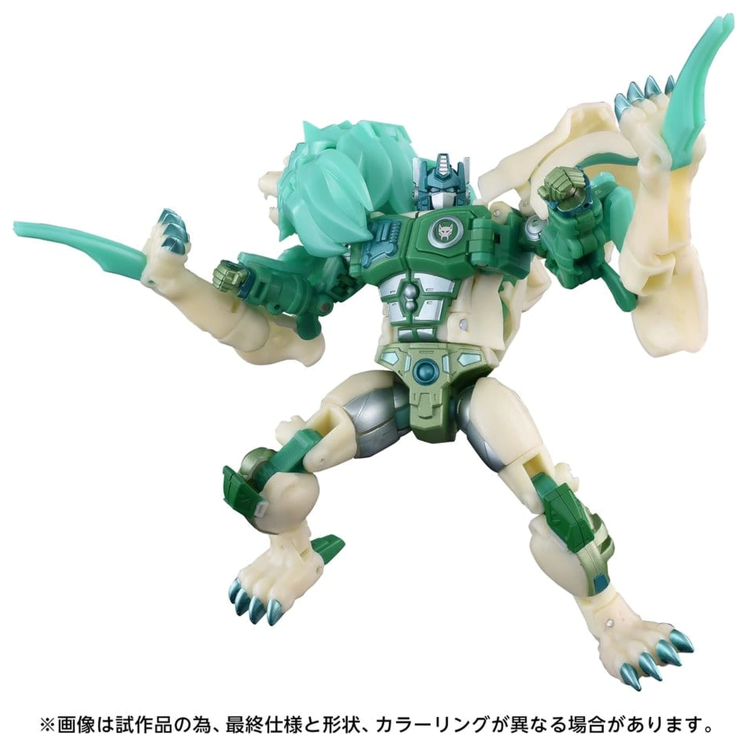 Transformers: Beast Wars II New Legends akcijska figura NL-01 Green Lioconvoy 17 cm fotografija proizvoda
