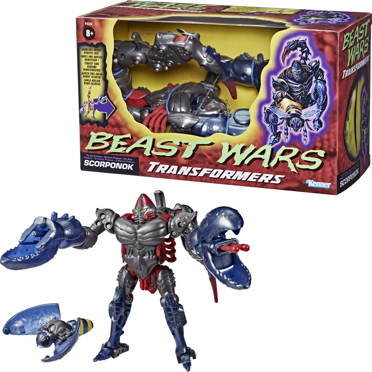 Transformers: Beast Wars Vintage akcijska figura Scorponok 23 cm fotografija proizvoda