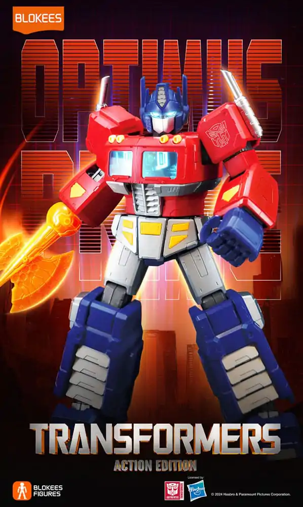 Transformers Blokees Plastični Model Komplet Akcijsko Izdanje 01 G1 Optimus Prime fotografija proizvoda