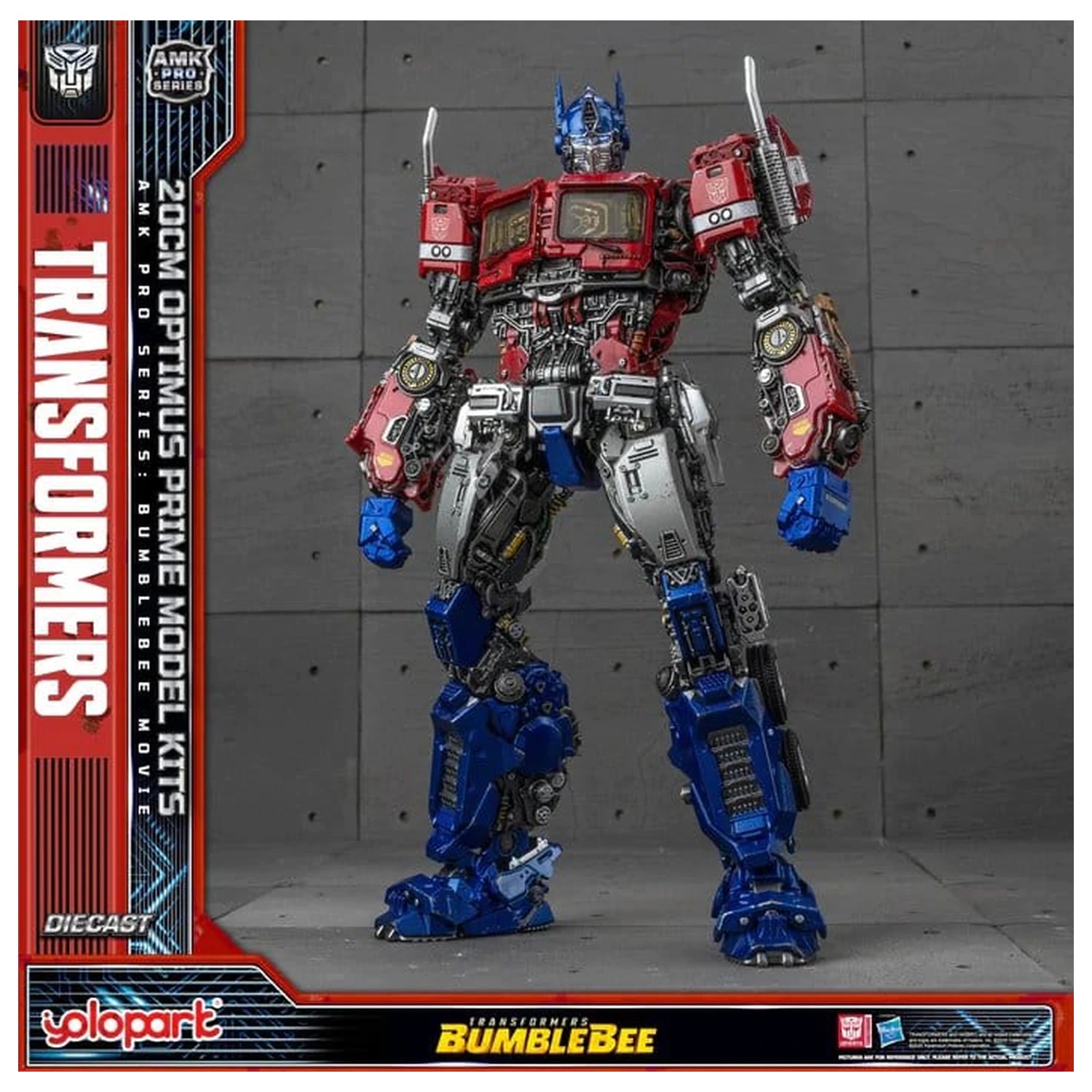 Transformers: Bumblebee AMK PRO Series Plastični Model Kit Optimus Prime 20 cm fotografija proizvoda