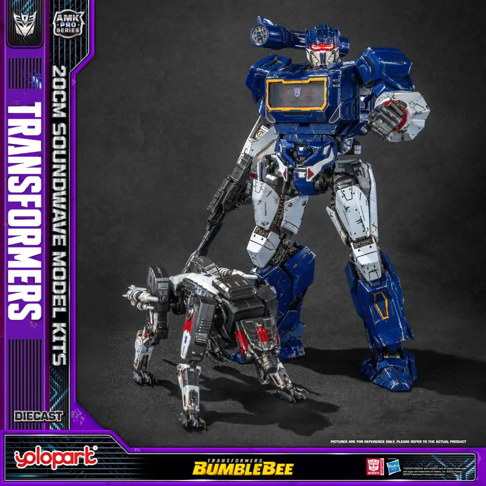 Transformers: Bumblebee AMK Pro Series Plastični komplet modela Soundwave (Oversea Version) 20 cm fotografija proizvoda