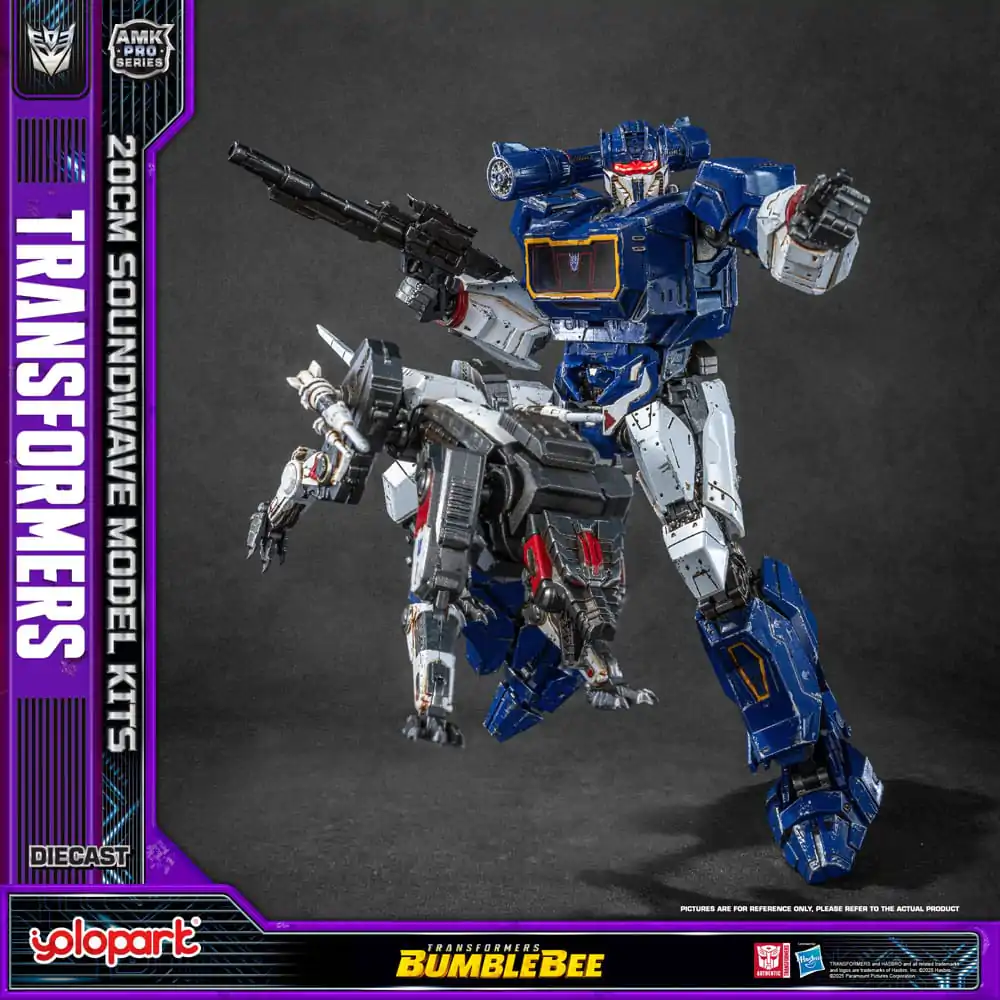 Transformers: Bumblebee AMK Pro Series Plastični komplet modela Soundwave (Oversea Version) 20 cm fotografija proizvoda