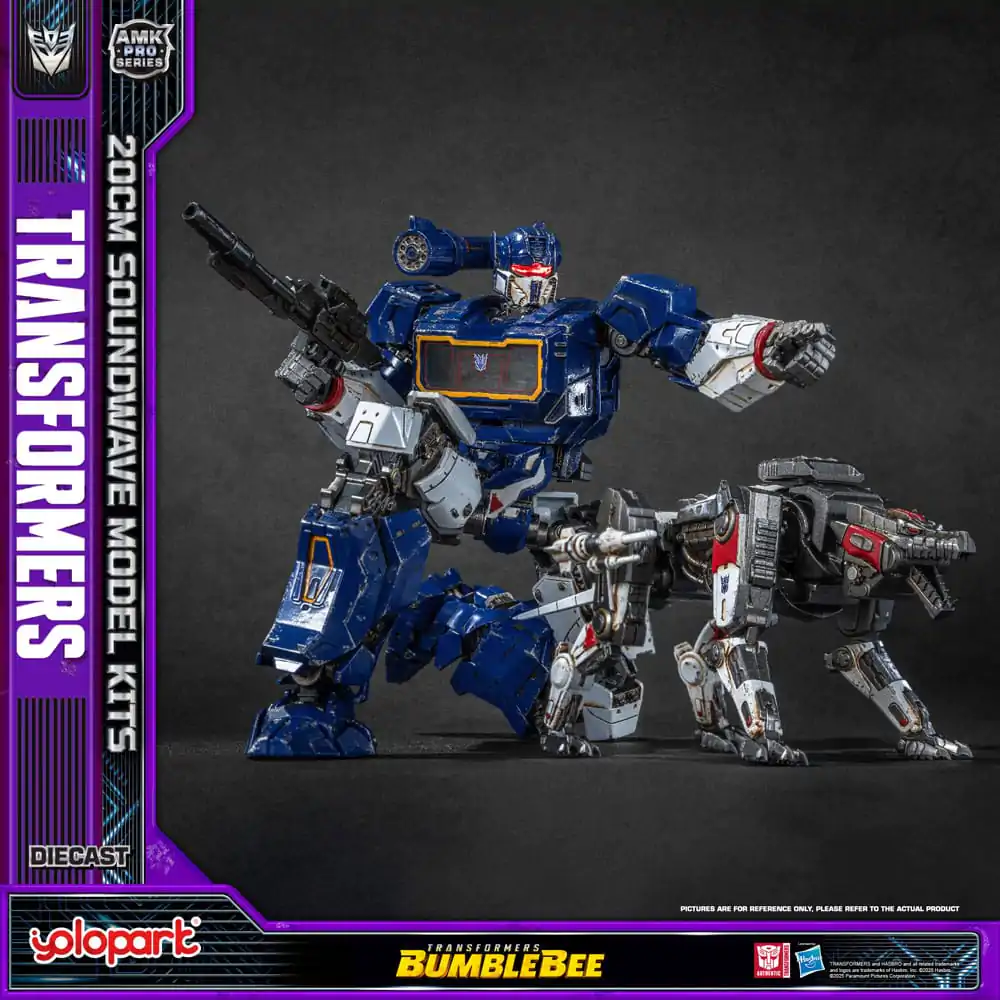 Transformers: Bumblebee AMK Pro Series Plastični komplet modela Soundwave (Oversea Version) 20 cm fotografija proizvoda