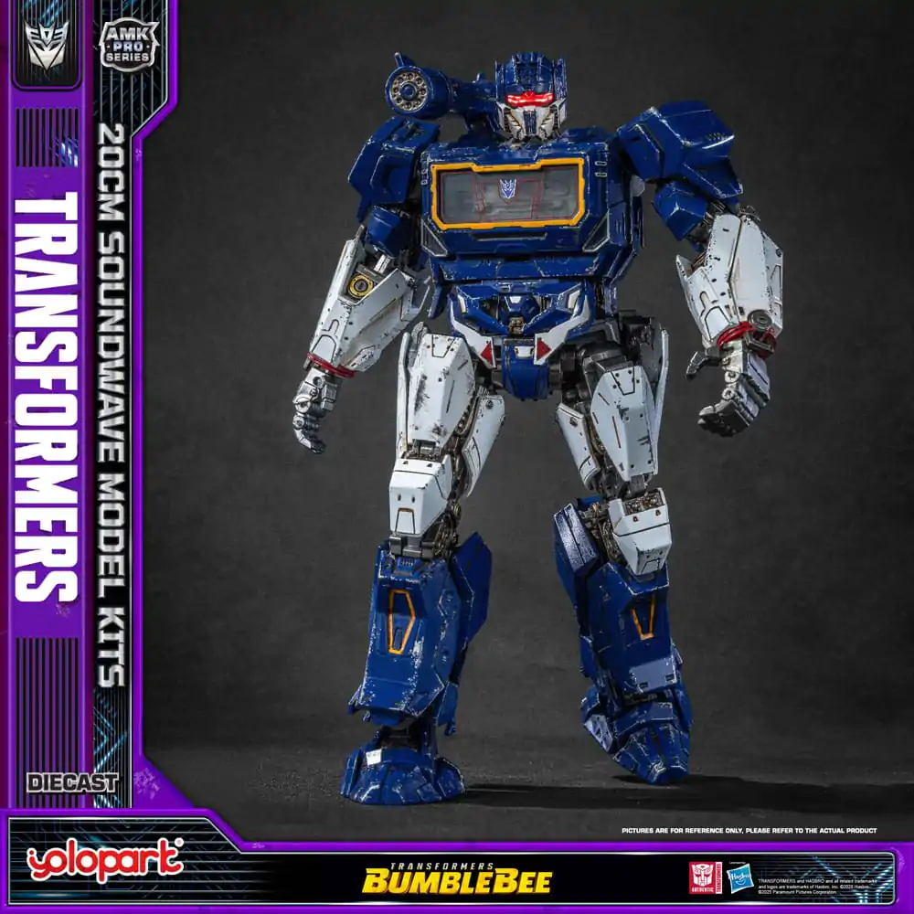 Transformers: Bumblebee AMK Pro Series Plastični komplet modela Soundwave (Oversea Version) 20 cm fotografija proizvoda
