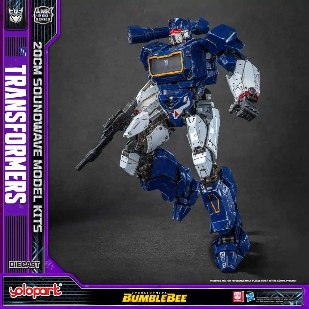 Transformers: Bumblebee AMK Pro Series Plastični komplet modela Soundwave (Oversea Version) 20 cm fotografija proizvoda