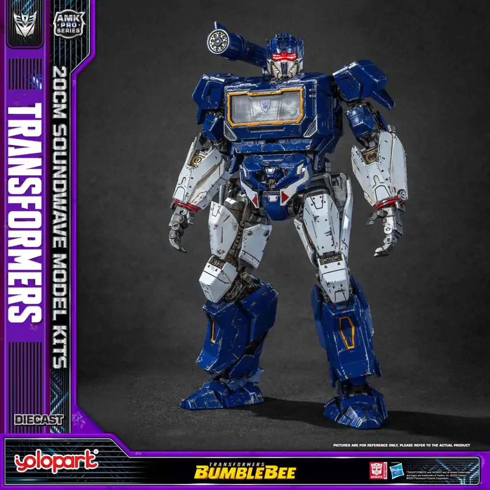 Transformers: Bumblebee AMK Pro Series Plastični komplet modela Soundwave (Oversea Version) 20 cm fotografija proizvoda