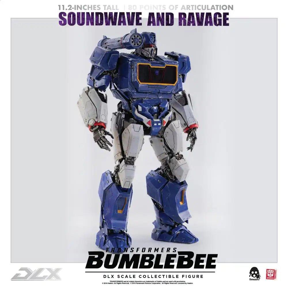 Transformers Bumblebee DLX figura 2-paket 1/6 Soundwave & Ravage 28 cm fotografija proizvoda