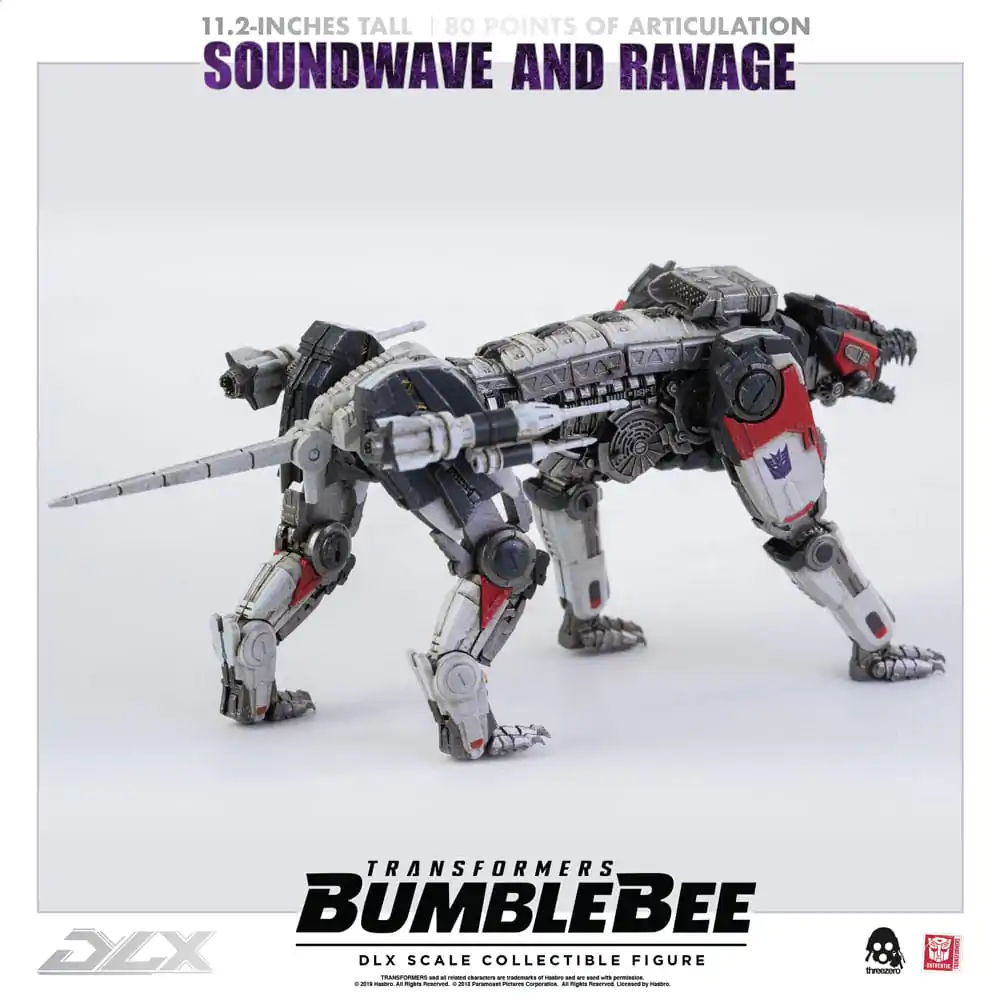 Transformers Bumblebee DLX figura 2-paket 1/6 Soundwave & Ravage 28 cm fotografija proizvoda
