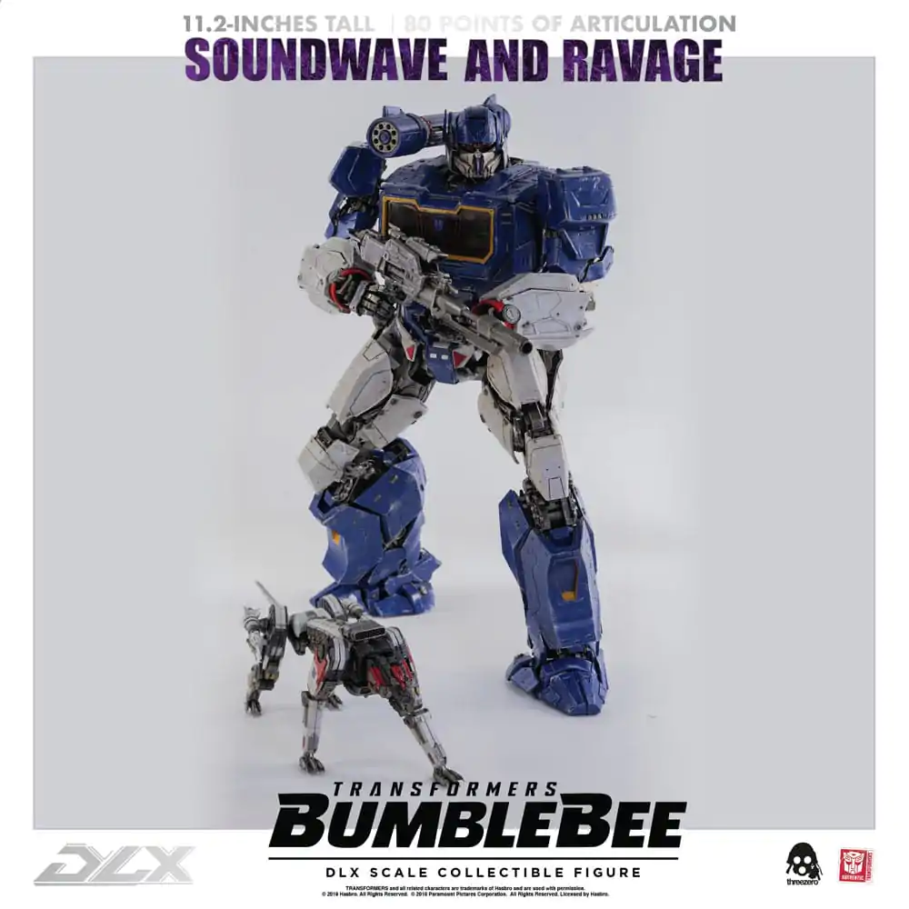 Transformers Bumblebee DLX figura 2-paket 1/6 Soundwave & Ravage 28 cm fotografija proizvoda