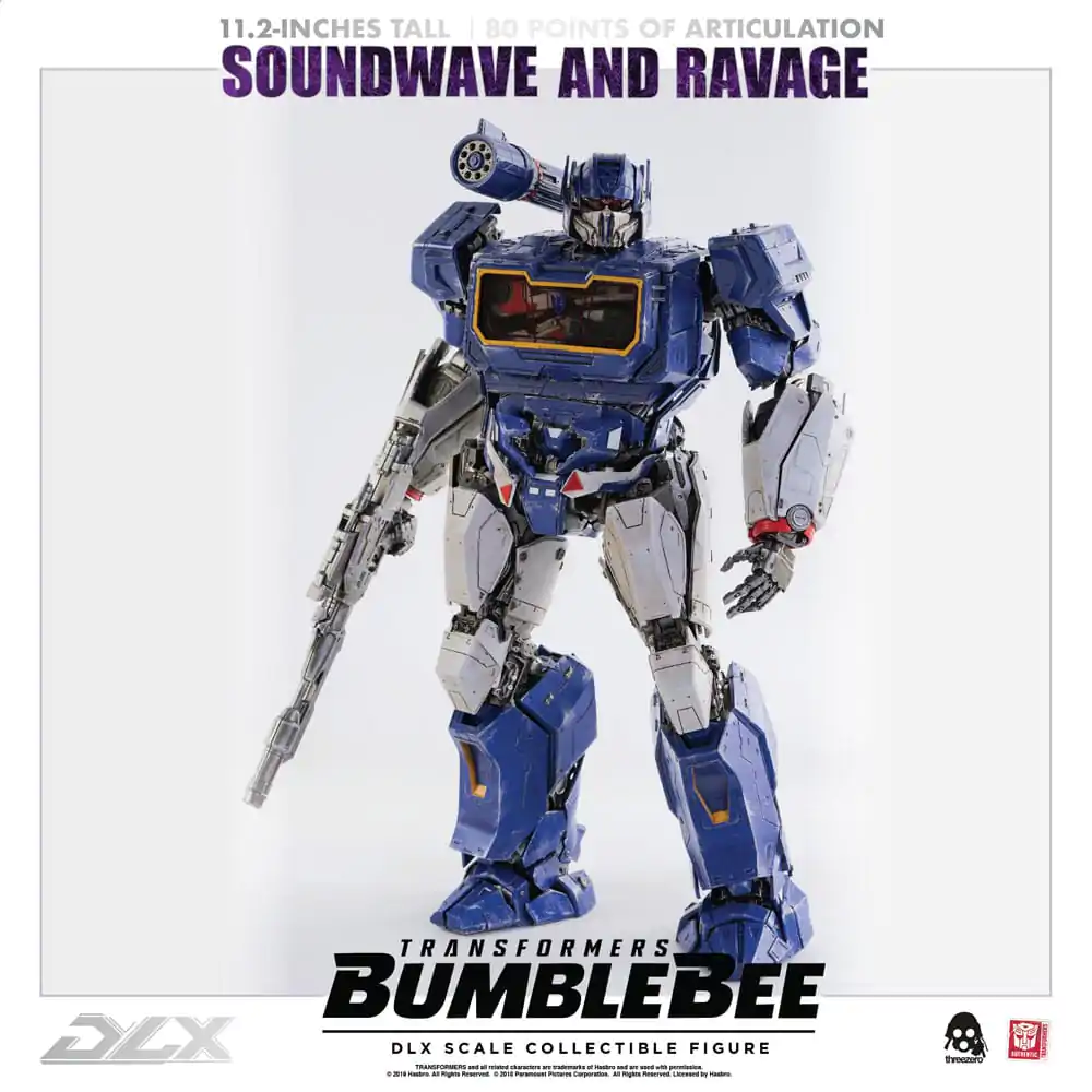 Transformers Bumblebee DLX figura 2-paket 1/6 Soundwave & Ravage 28 cm fotografija proizvoda