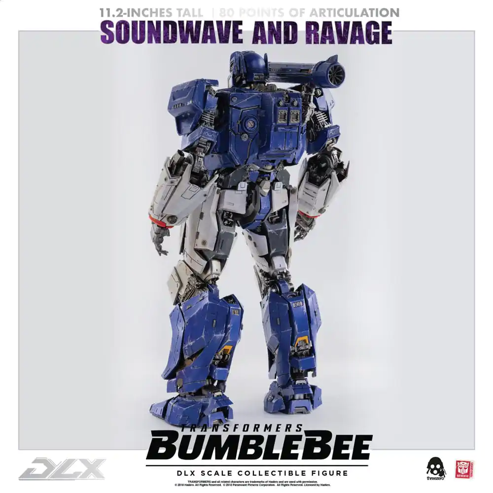 Transformers Bumblebee DLX figura 2-paket 1/6 Soundwave & Ravage 28 cm fotografija proizvoda