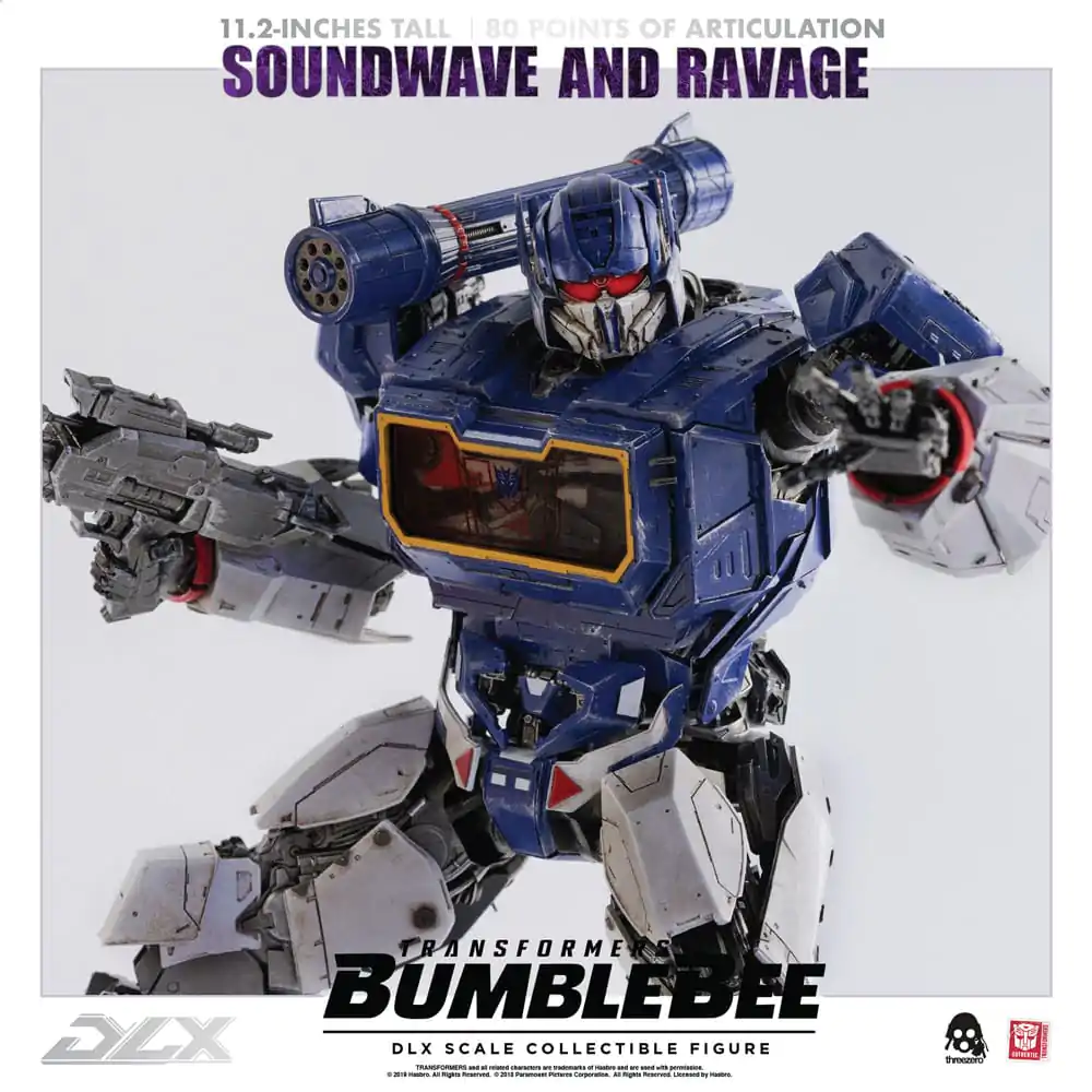 Transformers Bumblebee DLX figura 2-paket 1/6 Soundwave & Ravage 28 cm fotografija proizvoda