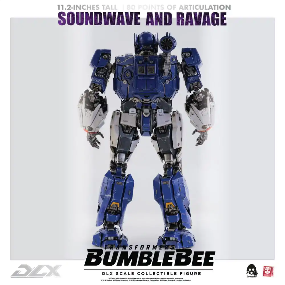 Transformers Bumblebee DLX figura 2-paket 1/6 Soundwave & Ravage 28 cm fotografija proizvoda