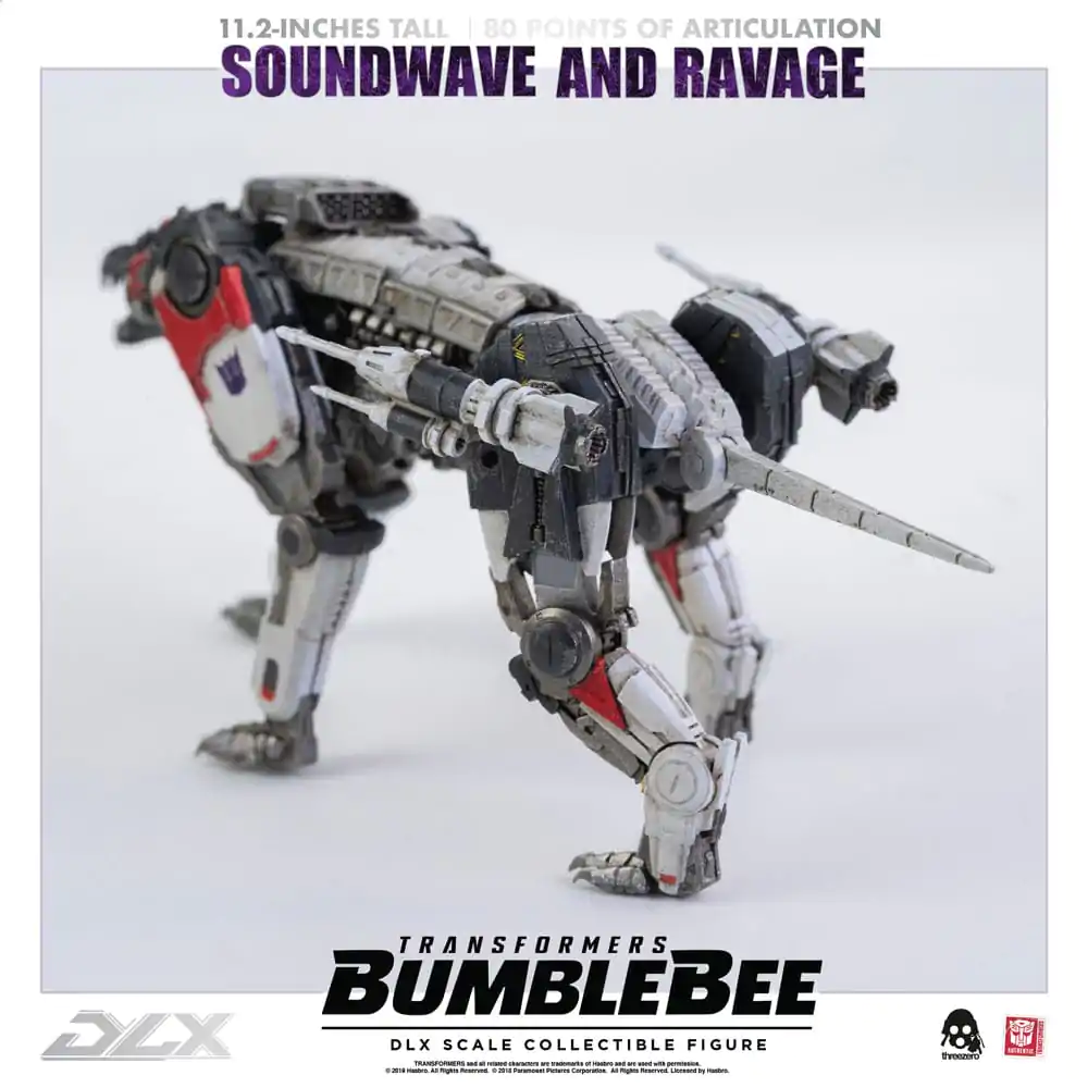 Transformers Bumblebee DLX figura 2-paket 1/6 Soundwave & Ravage 28 cm fotografija proizvoda