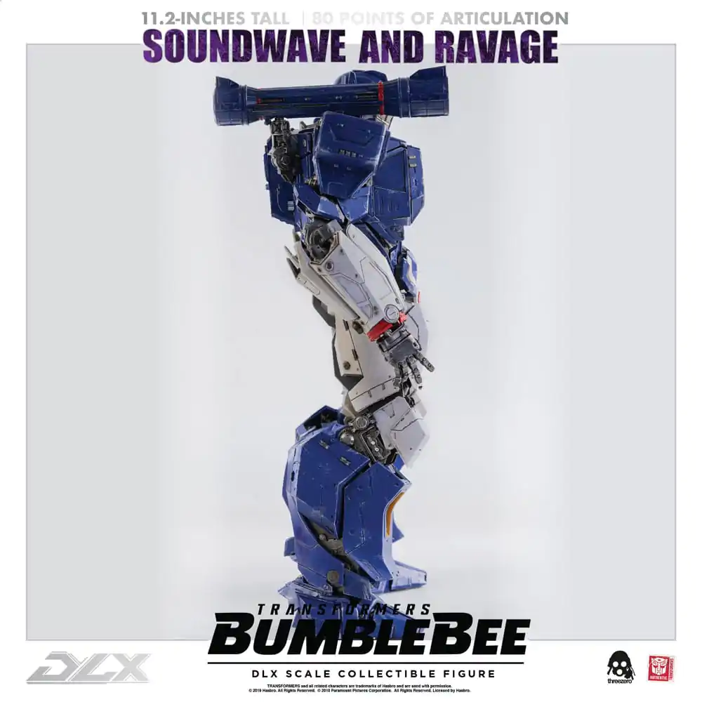 Transformers Bumblebee DLX figura 2-paket 1/6 Soundwave & Ravage 28 cm fotografija proizvoda