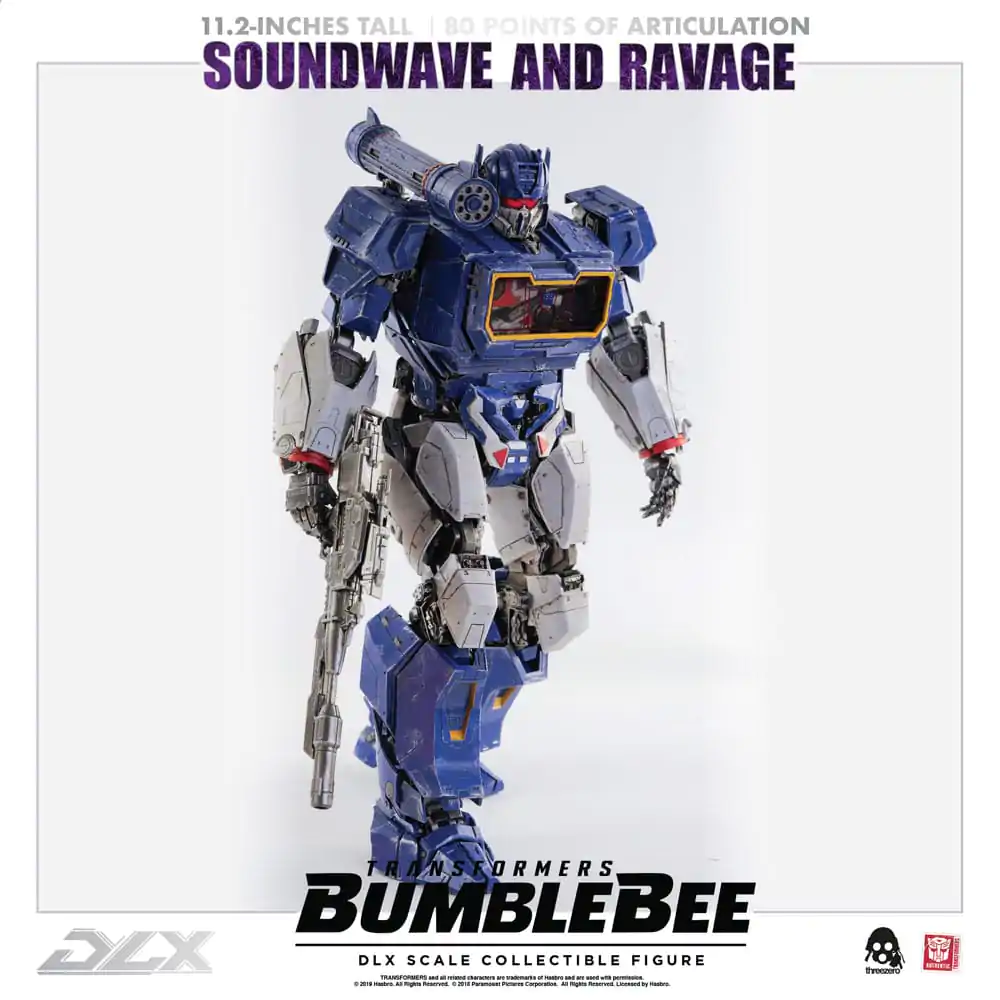 Transformers Bumblebee DLX figura 2-paket 1/6 Soundwave & Ravage 28 cm fotografija proizvoda