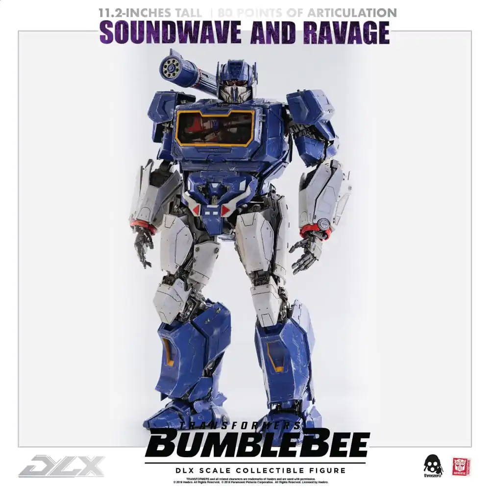 Transformers Bumblebee DLX figura 2-paket 1/6 Soundwave & Ravage 28 cm fotografija proizvoda
