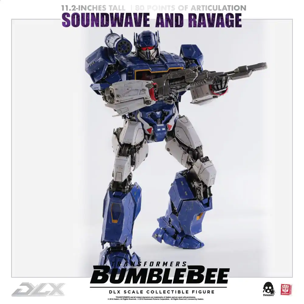 Transformers Bumblebee DLX figura 2-paket 1/6 Soundwave & Ravage 28 cm fotografija proizvoda